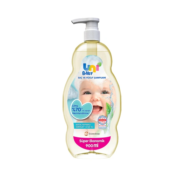 Uni Baby Şampuan 900 Ml
