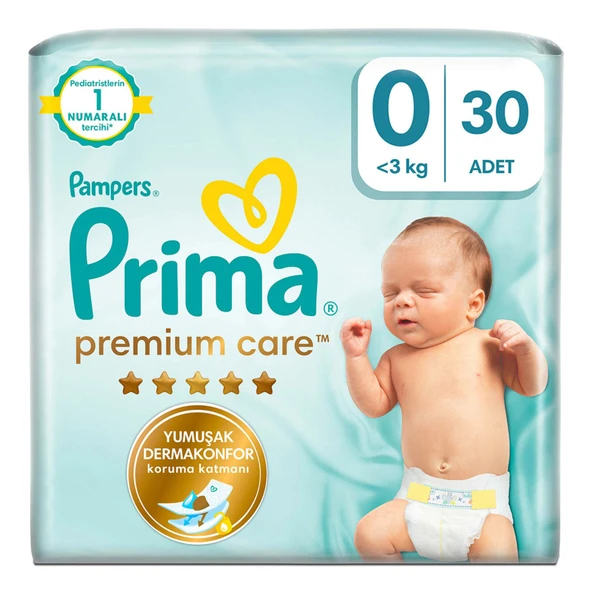 Prima Premium Care Prematüre 0-2,5 Kg 30'lu