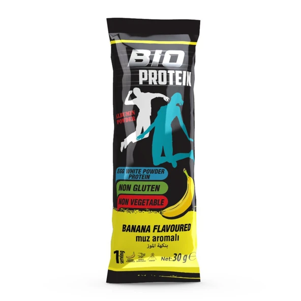 Bio Protein Muz Aromalı Protein Tozu 30 G