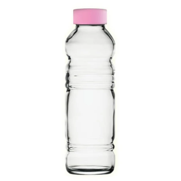 Paşabahçe Meva Pembe Kapaklı Şişe 500 Cc