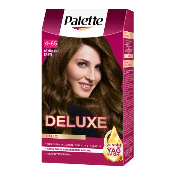 Palette Deluxe Saç Boyası 4-65 Büyüleyici Kahve 115 ml