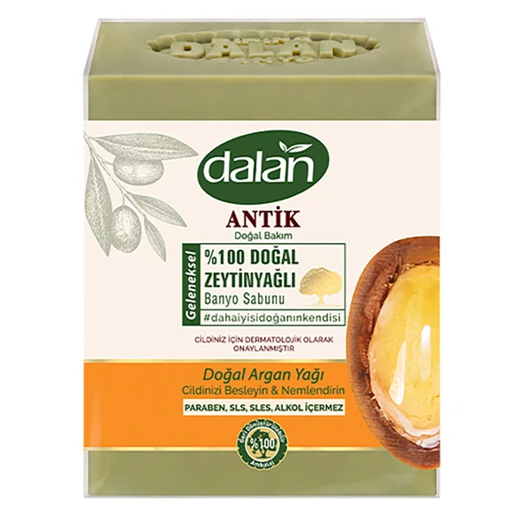 Dalan Antik Zeytiyağlı Argan Yağlı Banyo Sabun 4x150G