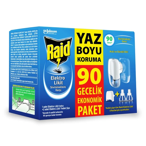 Raid Makine + Likit Yedek 90 Gece