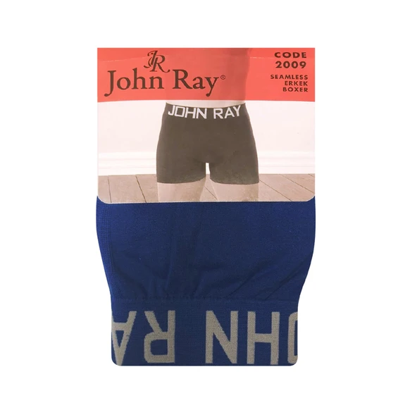 John Ray Dikişsiz Boxer Siyah M - L - XL - XXL