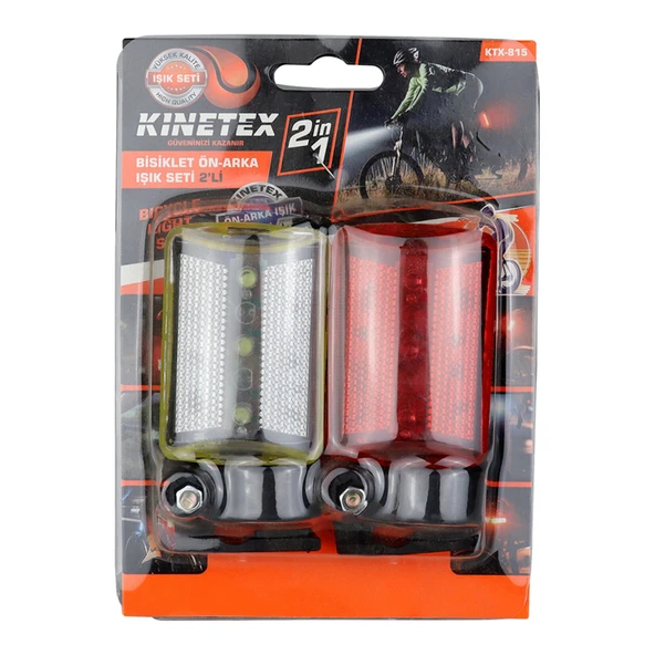 Knitex 2'li Bisiklet Stop Lambası