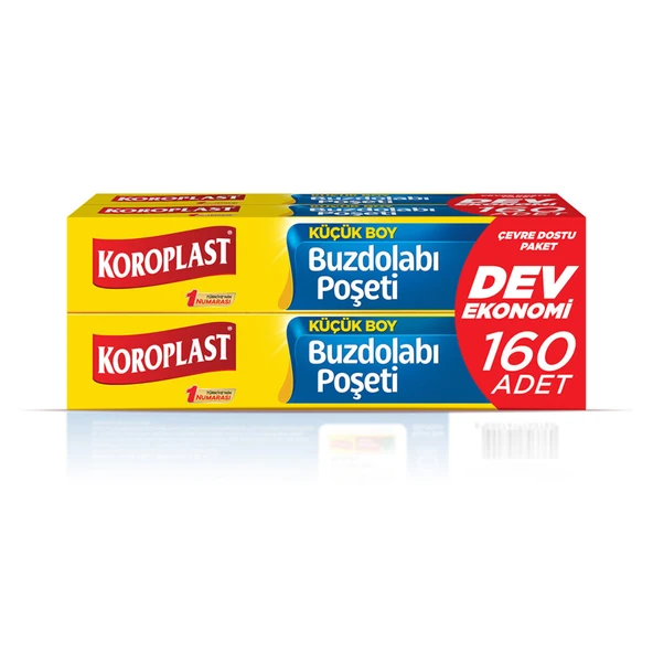 Koroplast Dev Ekonomi Buzdolabı Poşeti (3+1) Küçük 160'lı