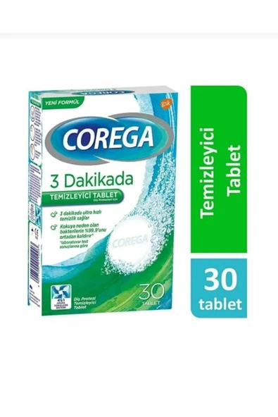 diş protezi temizleyici 30 tablet ağız bakım