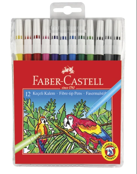 Faber Castell Redline 12'li Keçeli Kalem
