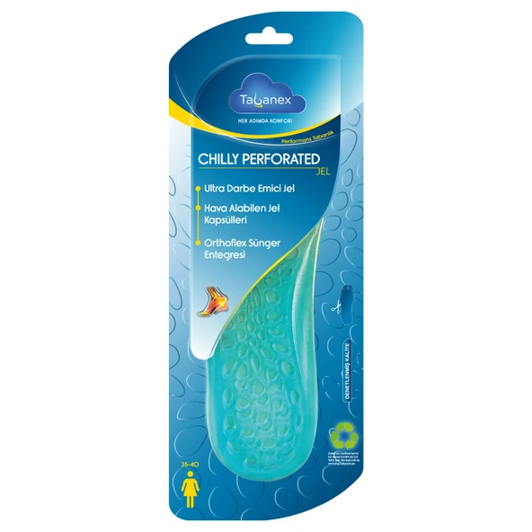 Tabanex Chılly Perforated Ayakkabı Tabanı Kadın