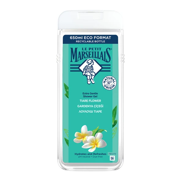 Le Petit Marseillais Gardenya Çiçeği Duş Jeli 650 Ml