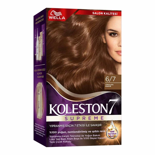 Wella Koleston Supreme Saç Boyası 6/7 Çikolata Kahve ürün görseli