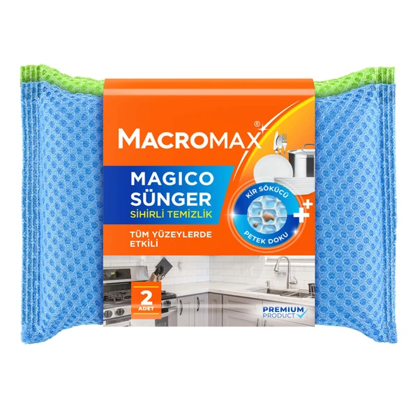 Macromax Magico Sünger 2'li ürün görseli