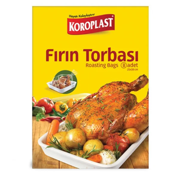 Koroplast Fırın Torbası 8'li