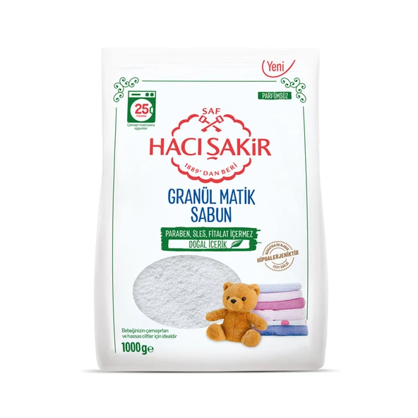 Hacı Şakir Granül Matik Lavanta 1000 G