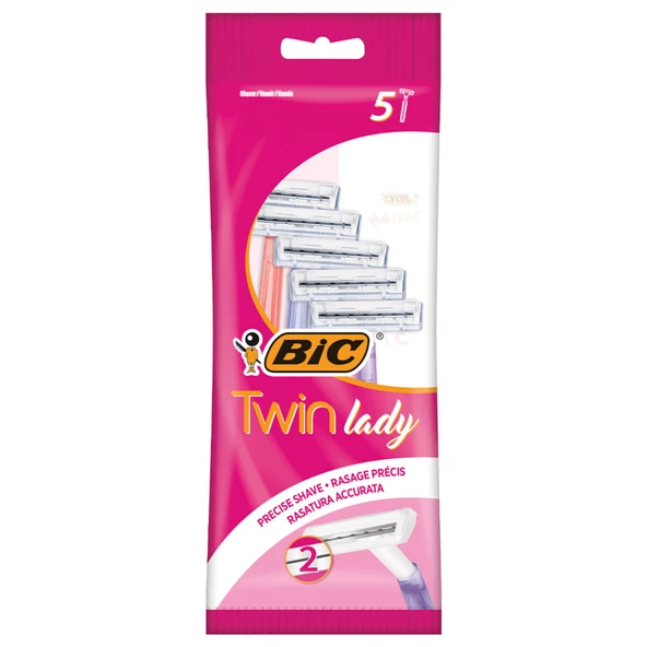 Bic Twin Lady Poşet 5'li