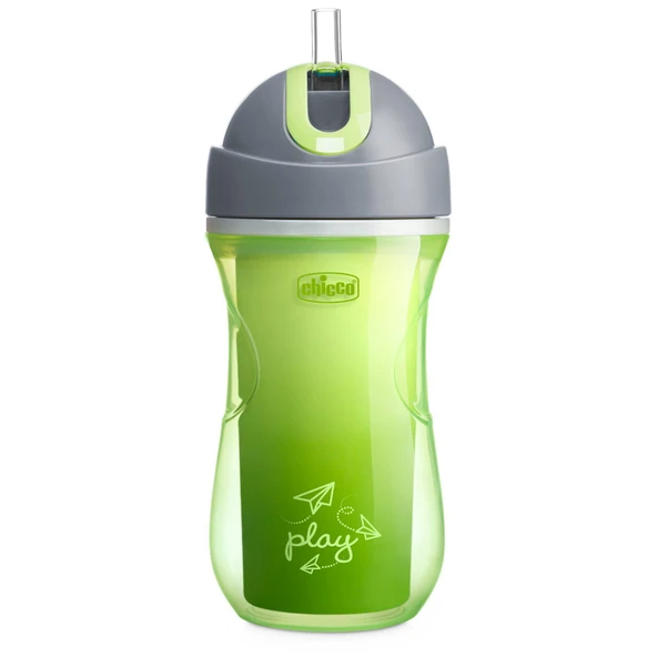 Chicco Isı Yalıtımlı Pipetli Bardak 14+ Ay 266 Ml