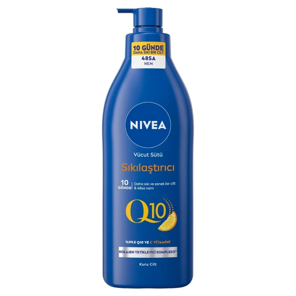 NIVEA Sıkılaştırıcı Vücut Sütü Q10 + C Vitamini 400 Ml