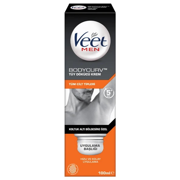 Veet Men Koltuk Altı Bölgesi Özel Tüy Dökücü Krem 100 Ml