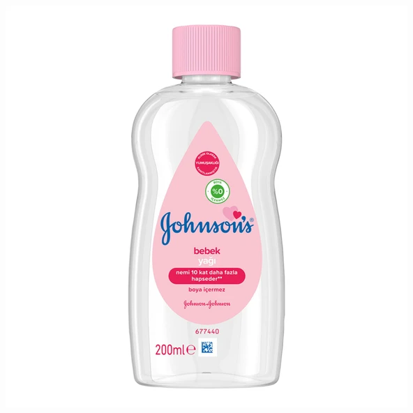 Johnson's Bebek Yağı 200 Ml