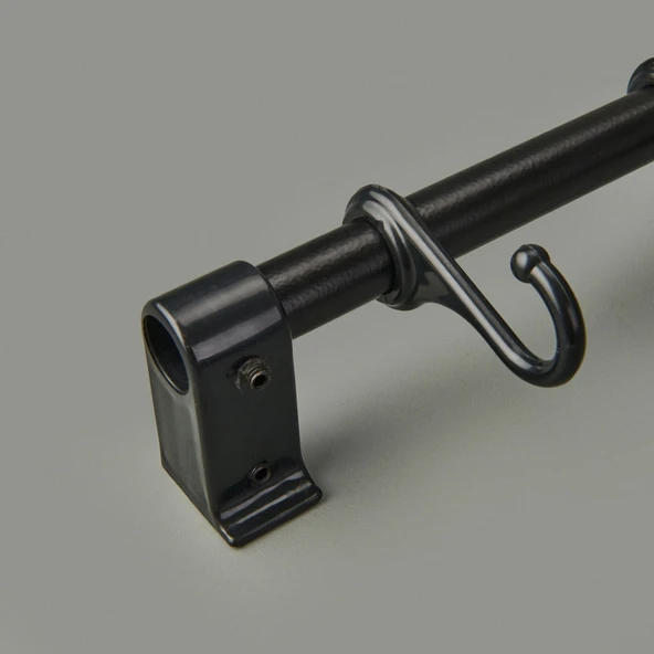 Ahmet Askı Rayı - Siyah - 53 cm - 3