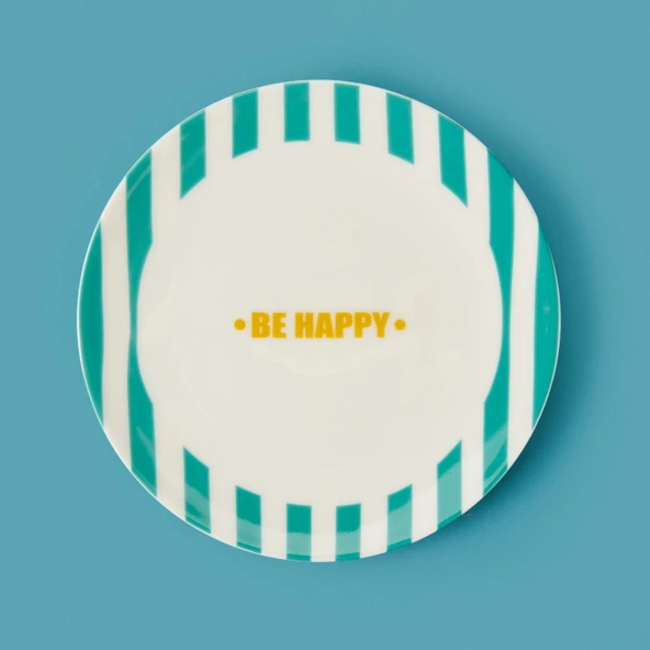 Kitchen Be Happy Tatlı Tabağı - Yeşil - 19 cm - 3