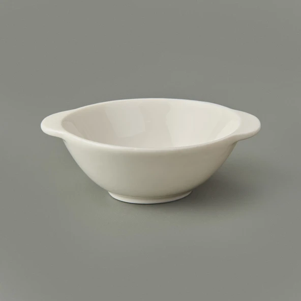 Porselen Sosluk - Beyaz - 6 cm