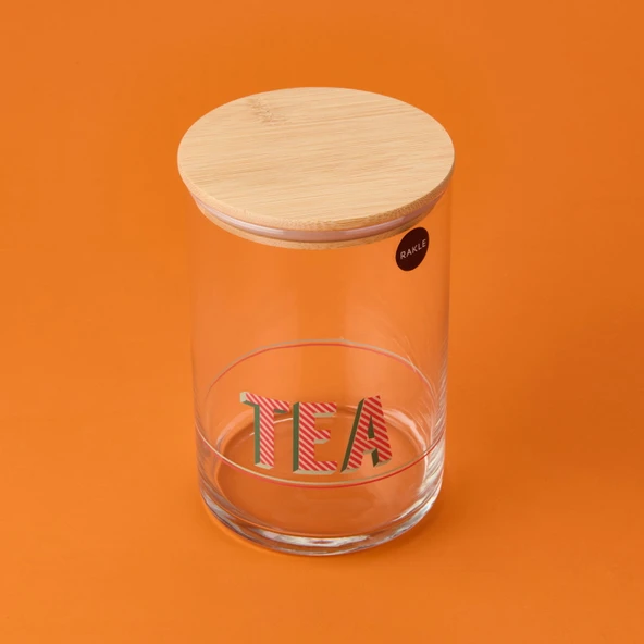 Dia Retro Kapaklı Cam Kavanoz - Renkli - 1050 ml - 3