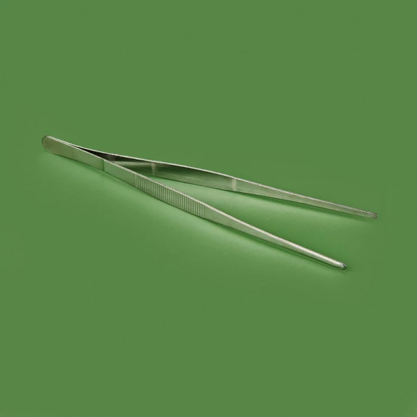 Düz Dekor Cımbızı - Gri - 25 cm