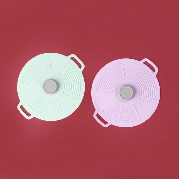 Casse Silikon Tencere Kapağı - Asorti - 24 cm - 3