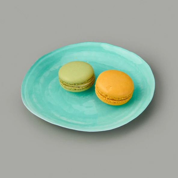 Kitchen Kronos 4'lü Tabak - Mavi - 16 cm - 2