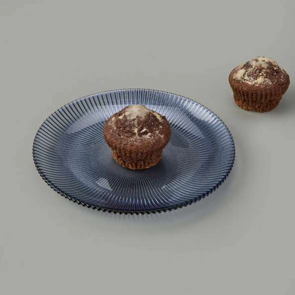 Kitchen 4'lü Tabak - Mavi - 16 cm - 2