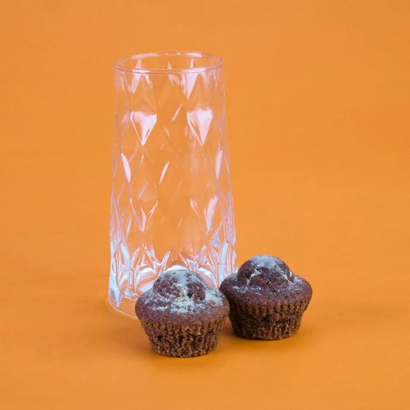 Kafes Cam Bardak - Şeffaf - 520 ml - 3