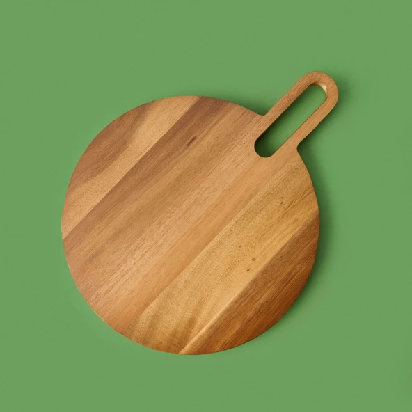 Akasya Kesim Tahtası - Kahverengi - 33 cm - 3