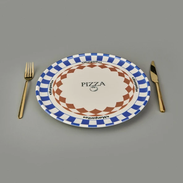 Kitchen Gourmet Margarita Tabağı - Renkli - 30 cm - 2