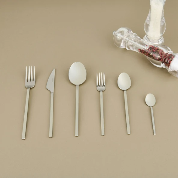 Diamond 72 Parça Çatal Kaşık Bıçak Seti - Inox - 2