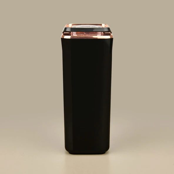 Pratico Kare Erzak Saklama Kabı - Siyah / Bakır - 1,7 lt - 3