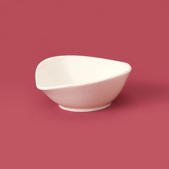 Yaprak Sosluk - Beyaz - 8 cm