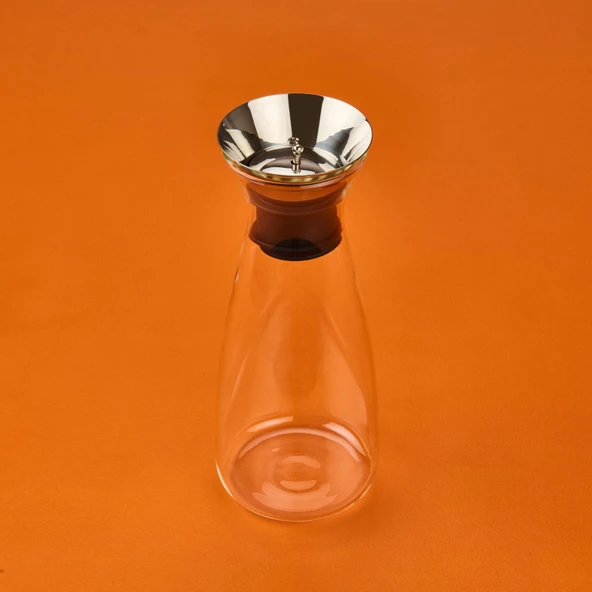 Star Akıllı Kapak Cam Sürahi - Şeffaf - 1 lt - 3