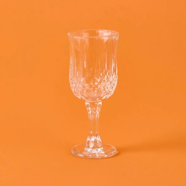 Berry 6'lı Kahve Yanı Bardağı - Şeffaf - 180 ml - 3