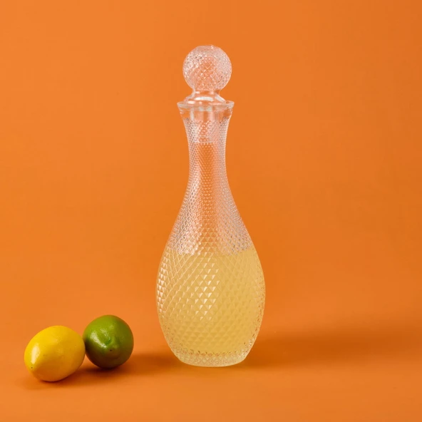 Deposu Kapaklı Şerbetlik - Şeffaf - 1 lt