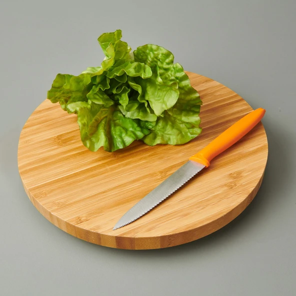 Dişli Sebze Bıçağı - Turuncu - 12 cm - 3