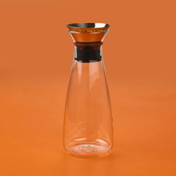 Star Akıllı Kapak Cam Sürahi - Şeffaf - 1 lt