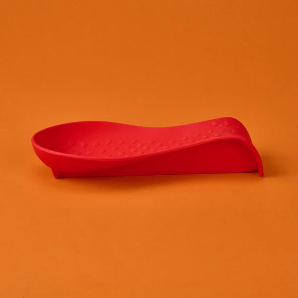 Kalpli Kaşık Altlığı - Kırmızı ürün görseli