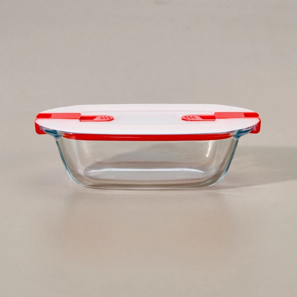 Cook  Head Dikdörtgen Kilitli Saklama Kabı - 0,4 lt - 2