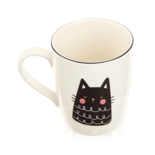 Kitchen Cutie Cat Desenli Kupa - Renkli - 290 ml - 3