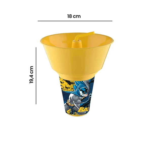 Batman Mısır Kovalı Pipetli Bardak - 3