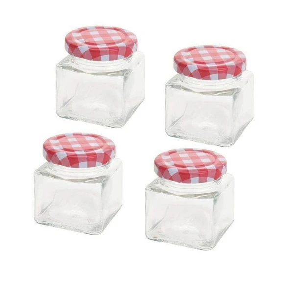 Houseware 4'lü Kavanoz Seti - 75 ml - 2