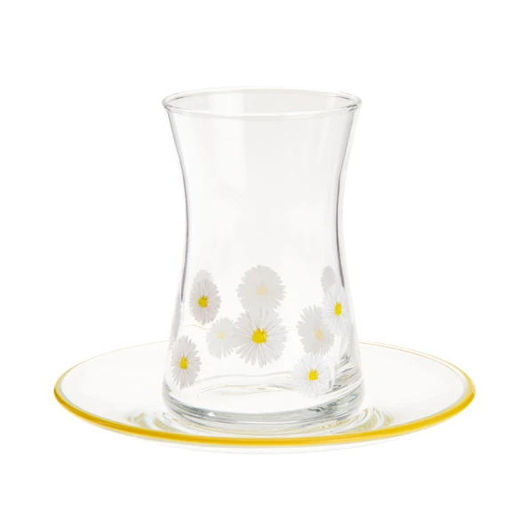 Fiona 12 Parça Çay Seti - Şeffaf - 170 ml - 3