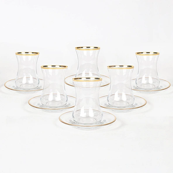 Avantgarde Gold 12 Parça Çay Seti - 150 ml - 1