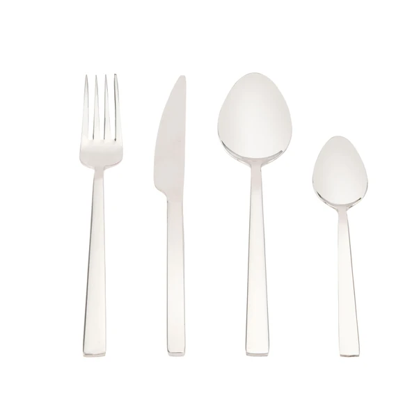 Girit 24 Parça Çelik Çatal Kaşık Bıçak Seti - Inox - 2
